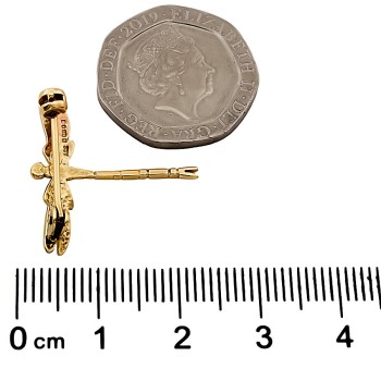 9ct gold 1.2g Brooch